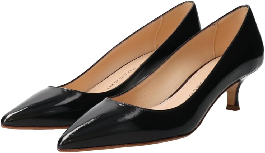 Amazon | ポインテッドトウミドルヒールパンプス | FABIO RUSCONI